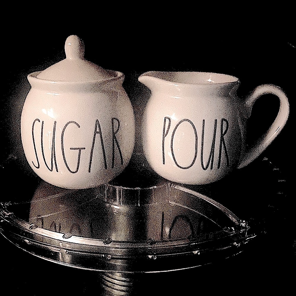 SUGAR Container & POUR Container by Rae Dunn